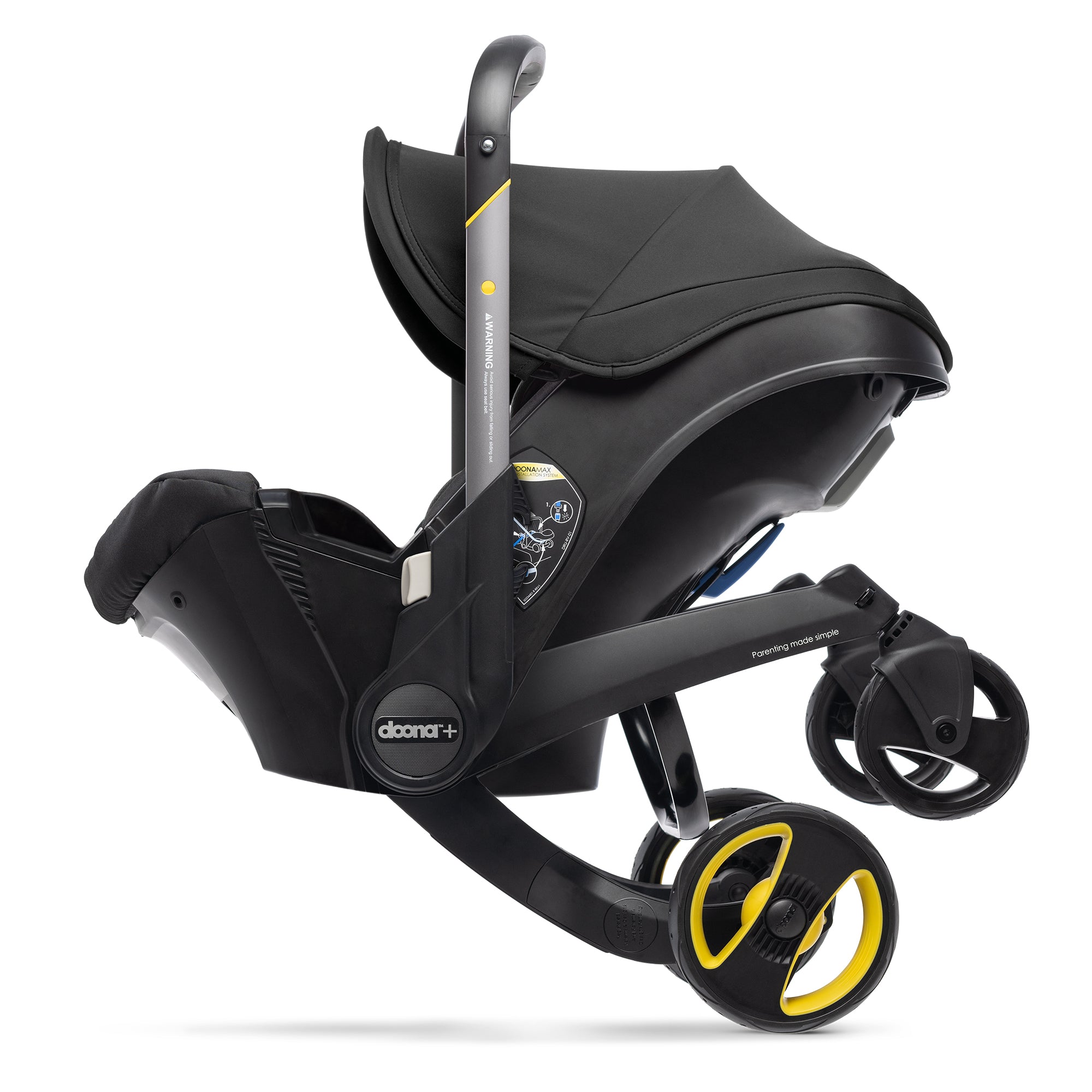 Doona Car Seat & Stroller and SensAlert Bundle