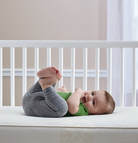 Sealy Naturalis Hybrid 2-Stage Crib and Toddler Mattress
