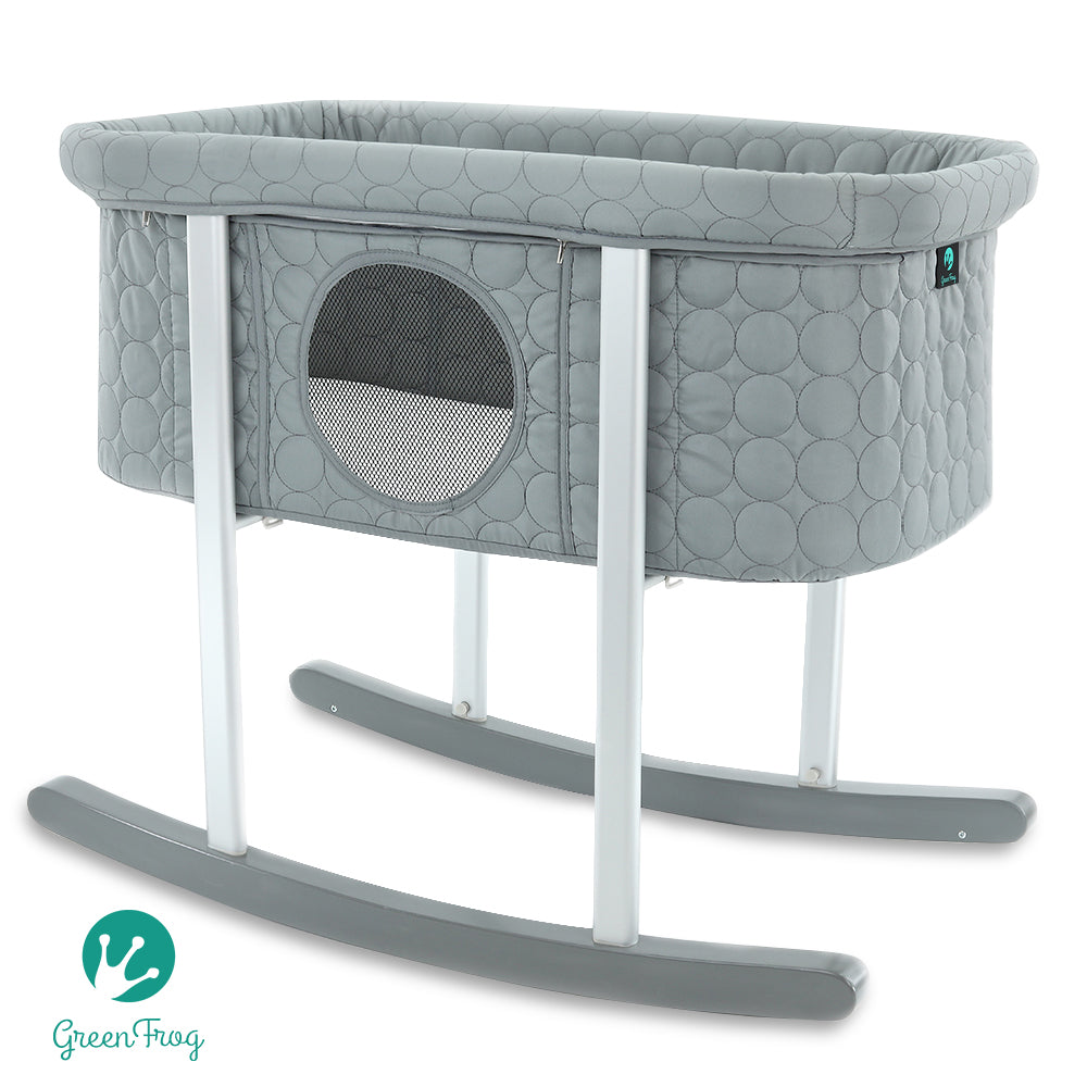 bugaboo frog bassinet Green Frog Bassinet: Travel Crib Baby Rocker