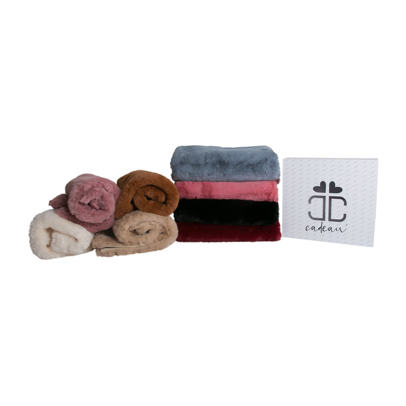 Mega babies packages the Cadeau fluffy baby blankets in stylish gift boxes - the perfect baby gift.