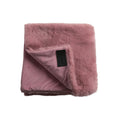 The pink fluffy baby blanket from Mega babies makes a perfect baby girl gift.