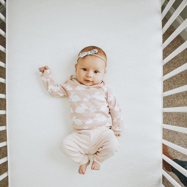 Sealy Baby Posturepedic Grace 2 Stage Hybrid Crib and Toddler Mattress