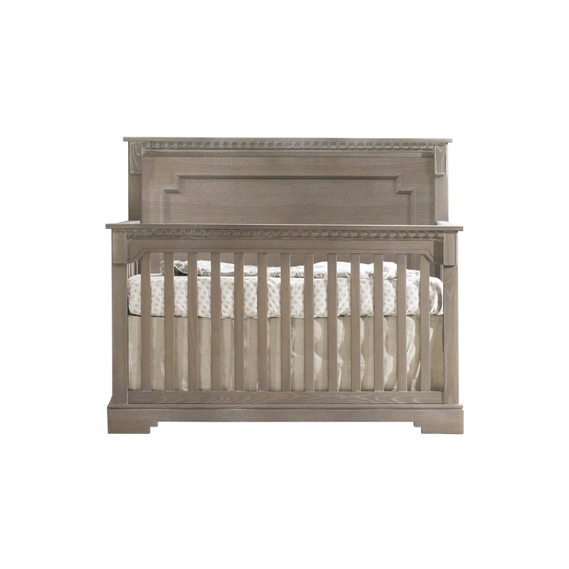 Natart Ithaca ''5-in-1'' Convertible Crib with Wood Panel