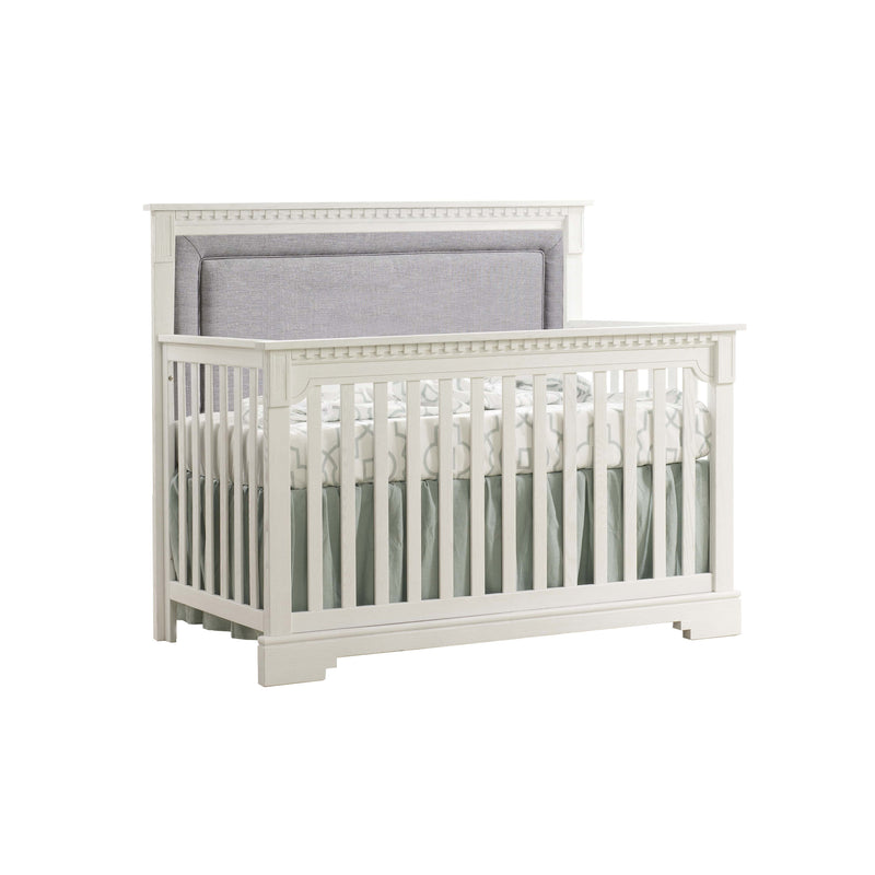 Natart Ithaca ''5-in-1'' Convertible Crib with Upholstered Panel