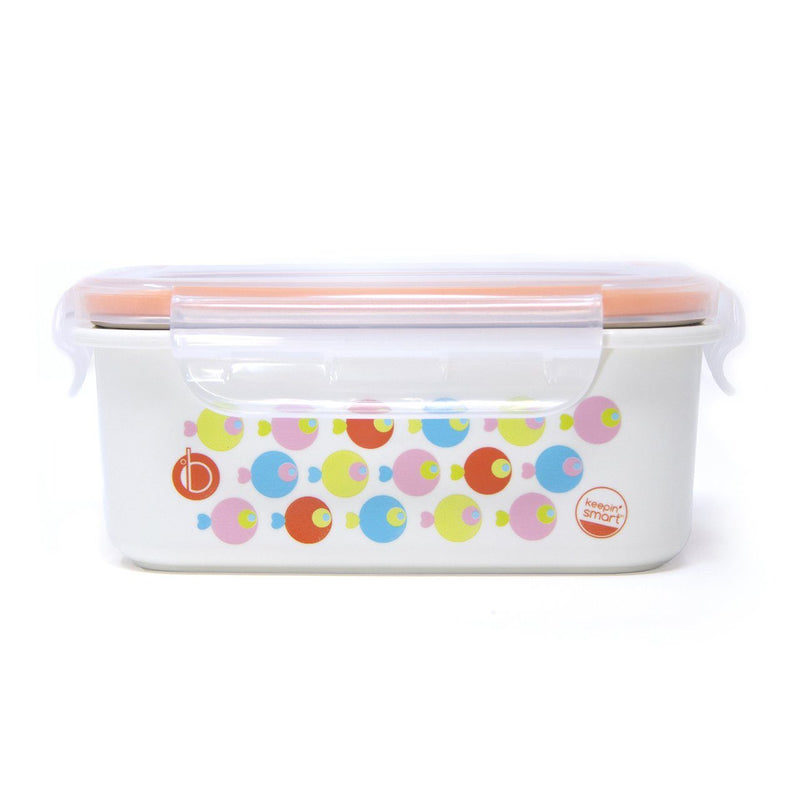 Innobaby Keepin' Fresh Stainless Steel Divided Bento Snack Box