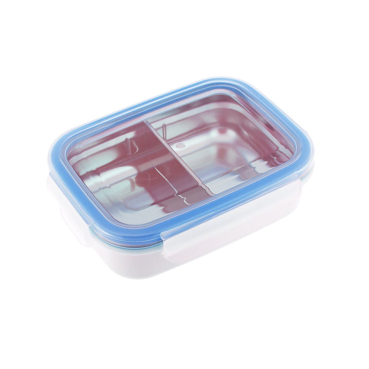 Innobaby Keepin' SMART Storage Stainless Steel Divided Bento Snack Box With Lid For Kids And Toddlers - BPA Free - 11 oz - Mega Babies