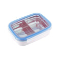 Innobaby Keepin' SMART Storage Stainless Steel Divided Bento Snack Box With Lid For Kids And Toddlers - BPA Free - 11 oz - Mega Babies