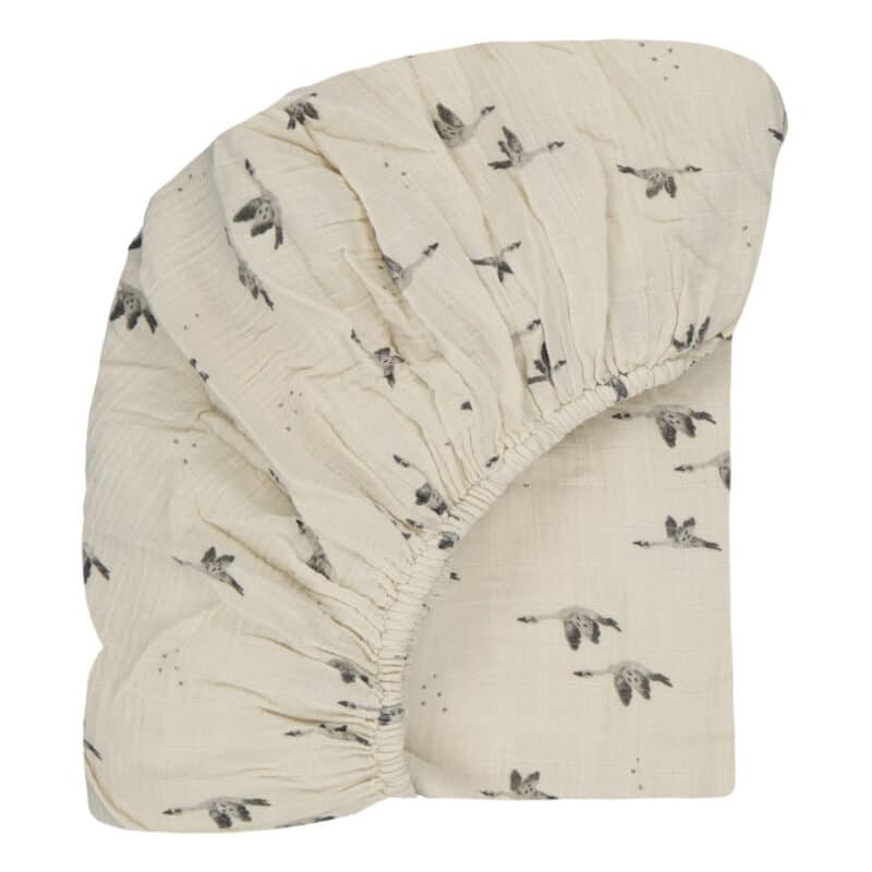 Charlie Crane Fitted Sheet for Kumi Cradle or Kuko Basket