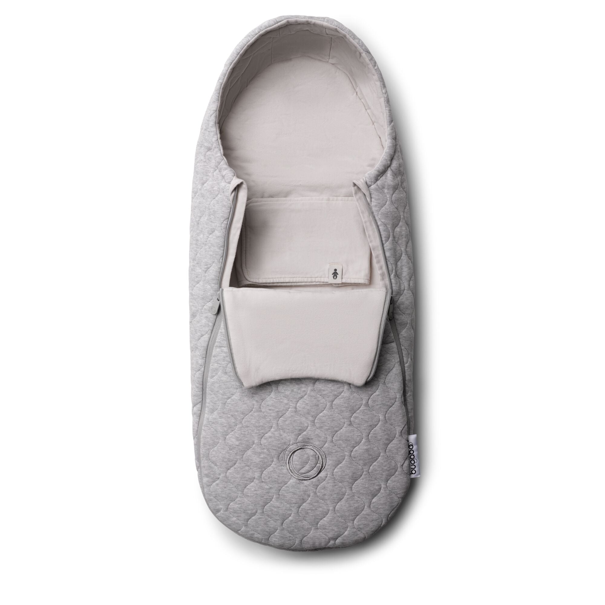 bugaboo newborn Bugaboo Newborn Inlay (Light Grey Melange)