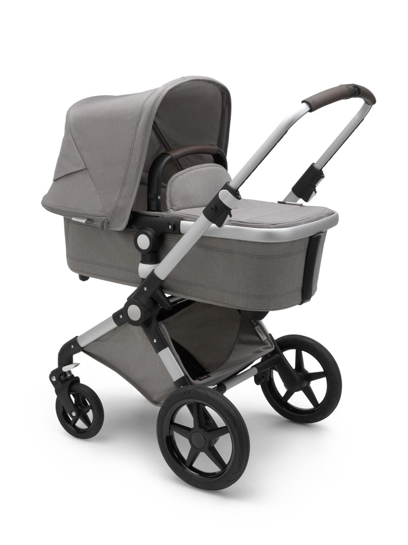 Add Mega babies' Bugaboo Lynx stroller bassinet to transform the stroller for your newborn. 