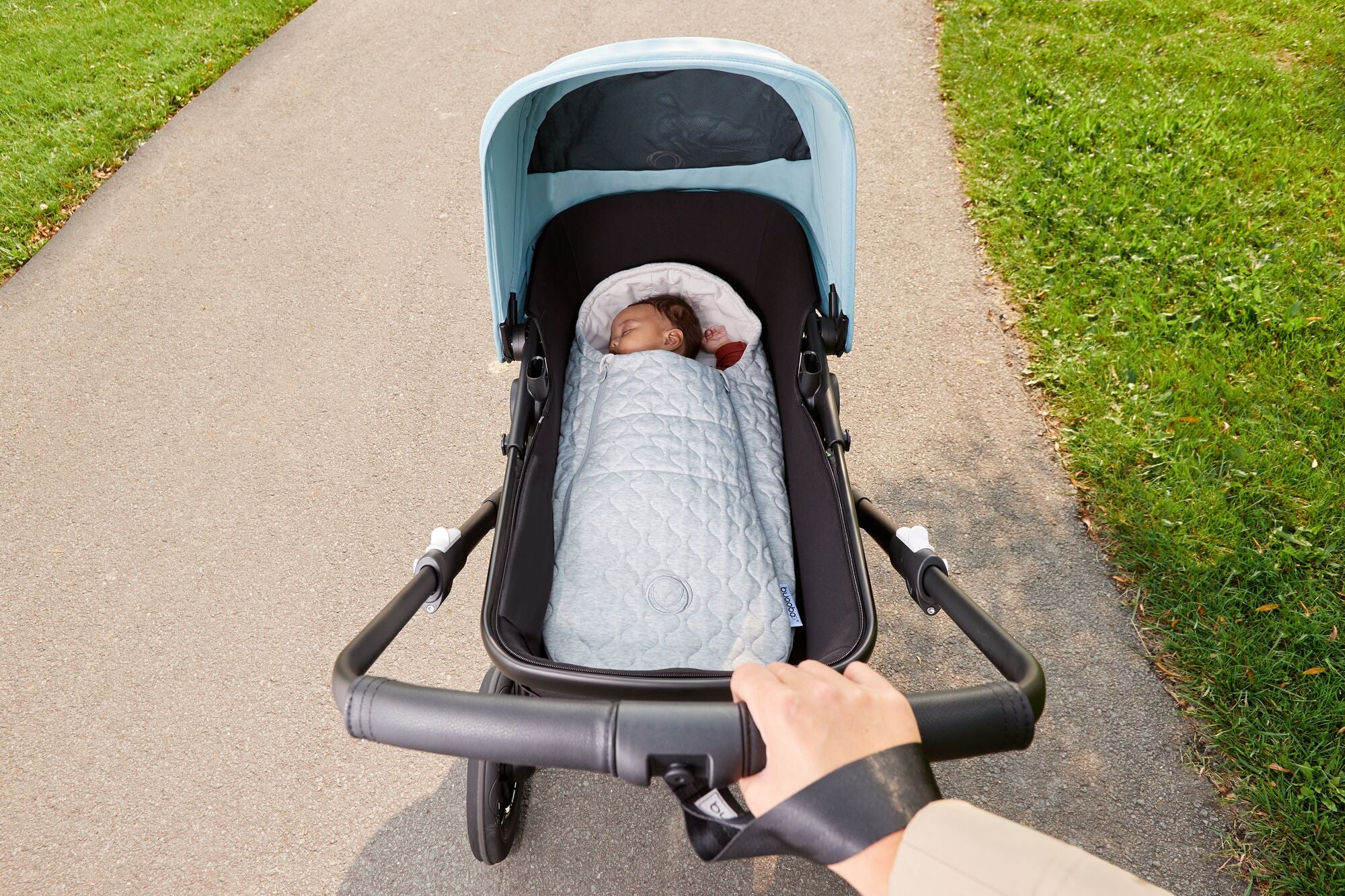 bugaboo infant insert Bugaboo Newborn Inlay (Light Grey Melange)