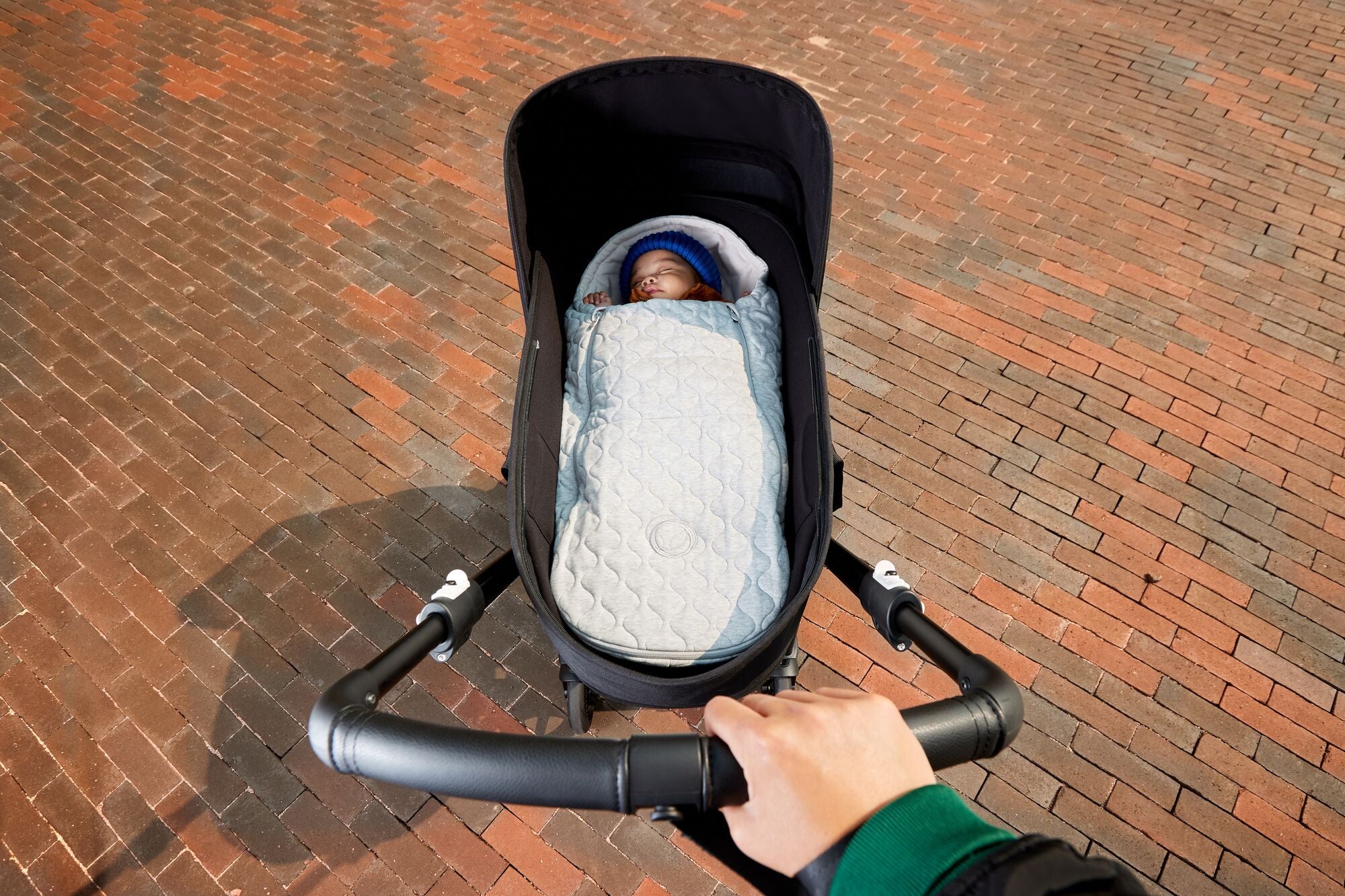 bugaboo infant insert Bugaboo Newborn Inlay (Light Grey Melange)