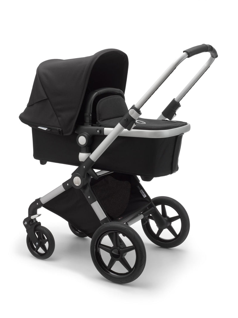 Mega babies' Bugaboo Lynx stroller features large puncture proof wheels.