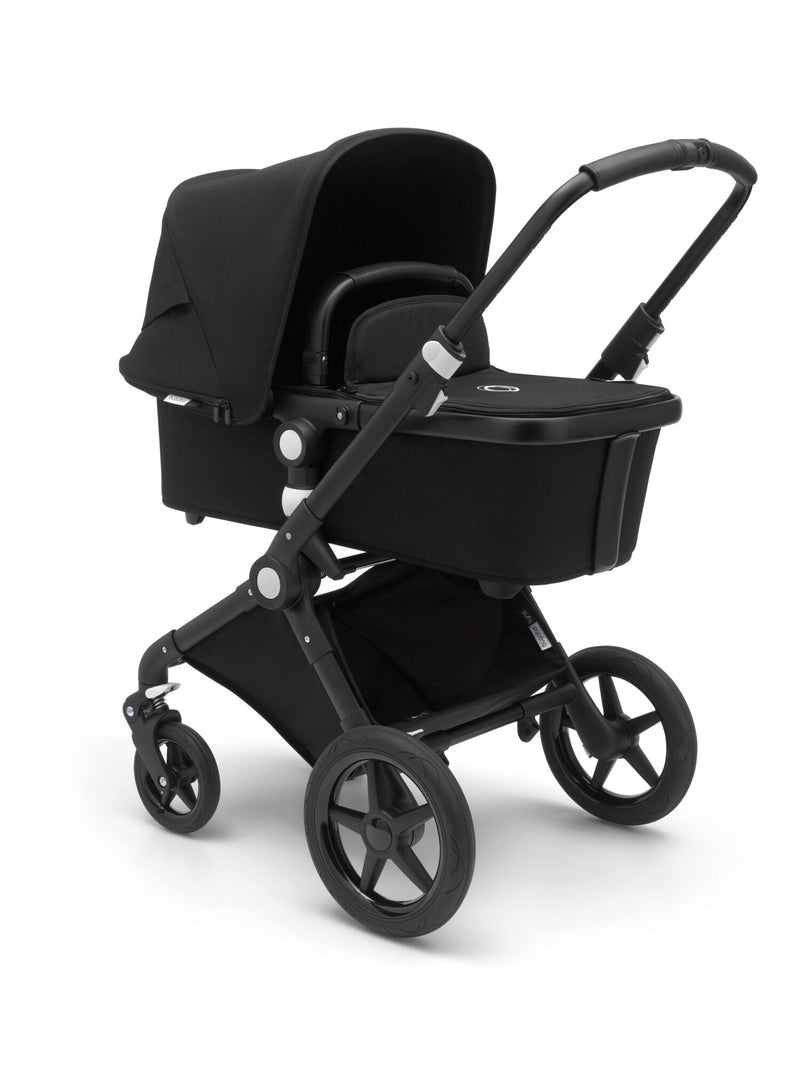 Mega babies' Bugaboo Lynx stroller features a responsive, one-handed push.