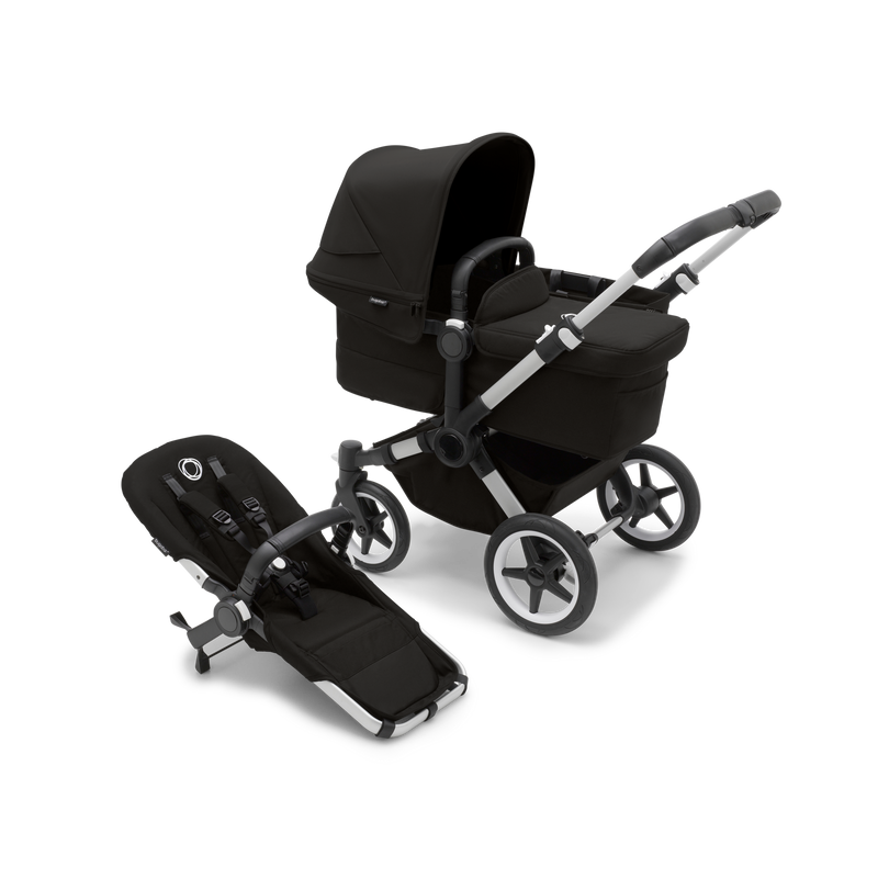 Bugaboo Donkey 5 Duo Double Stroller - Complete Set (2 Seats and 1 Bassinet)