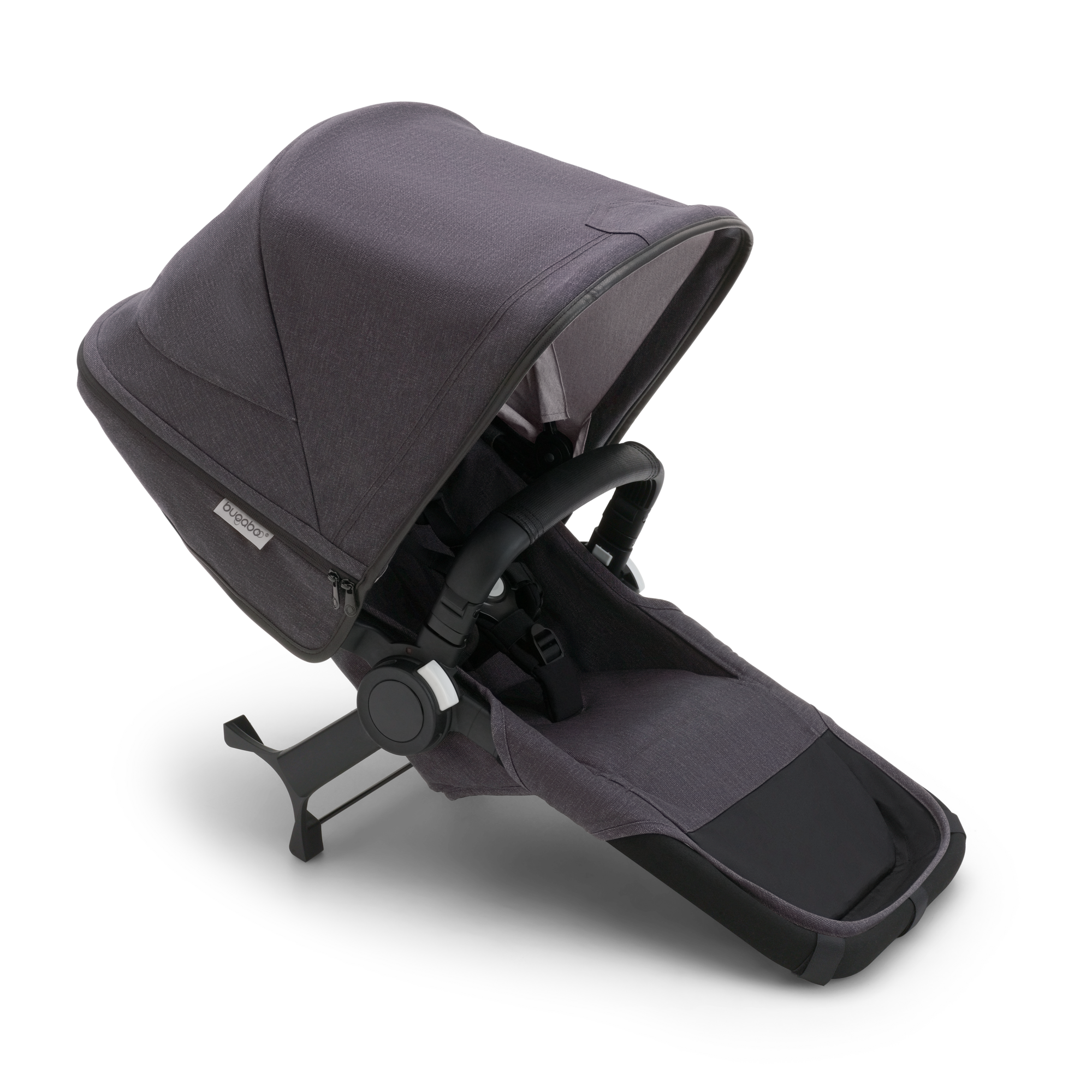 stokke high chair black Tripp Trapp High Chair² with Cushion + Stokke Tray Whitewash + Nordic Grey Cushion, White Tray