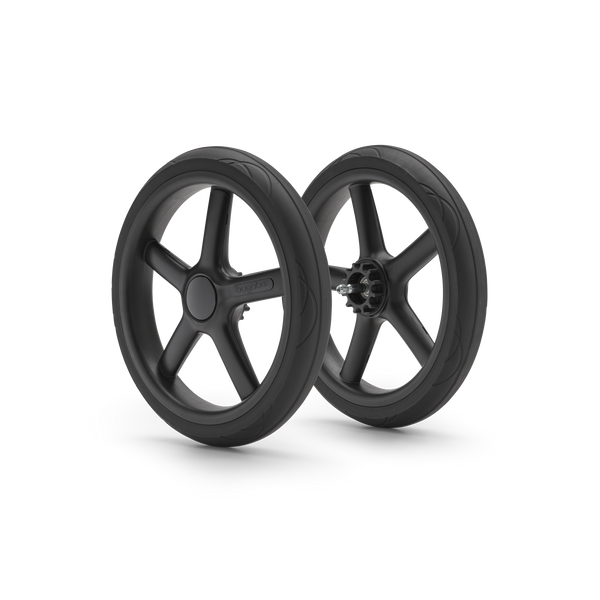 bugaboo fox 5 wheels Bugaboo Fox 5/ Kangaroo Rear Wheels x 2, Black