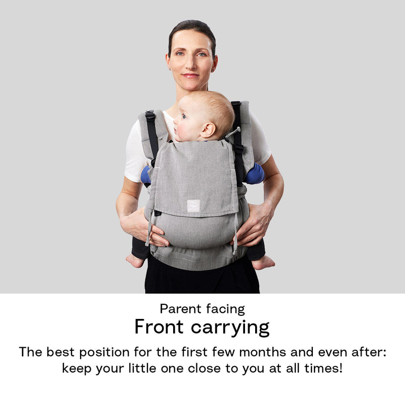 Ergobaby Omni 360 All-In-One Baby Carrier Grey New in Open Box