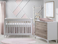 Tulip - Metro Convertible Crib and 3 Drawer Dresser XL