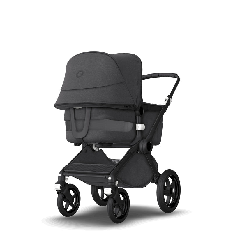 Bugaboo Fox 3 Complete Full-Size Stroller - The Most Advanced Comfort  Stroller -Black/Midnight Black-Misty White