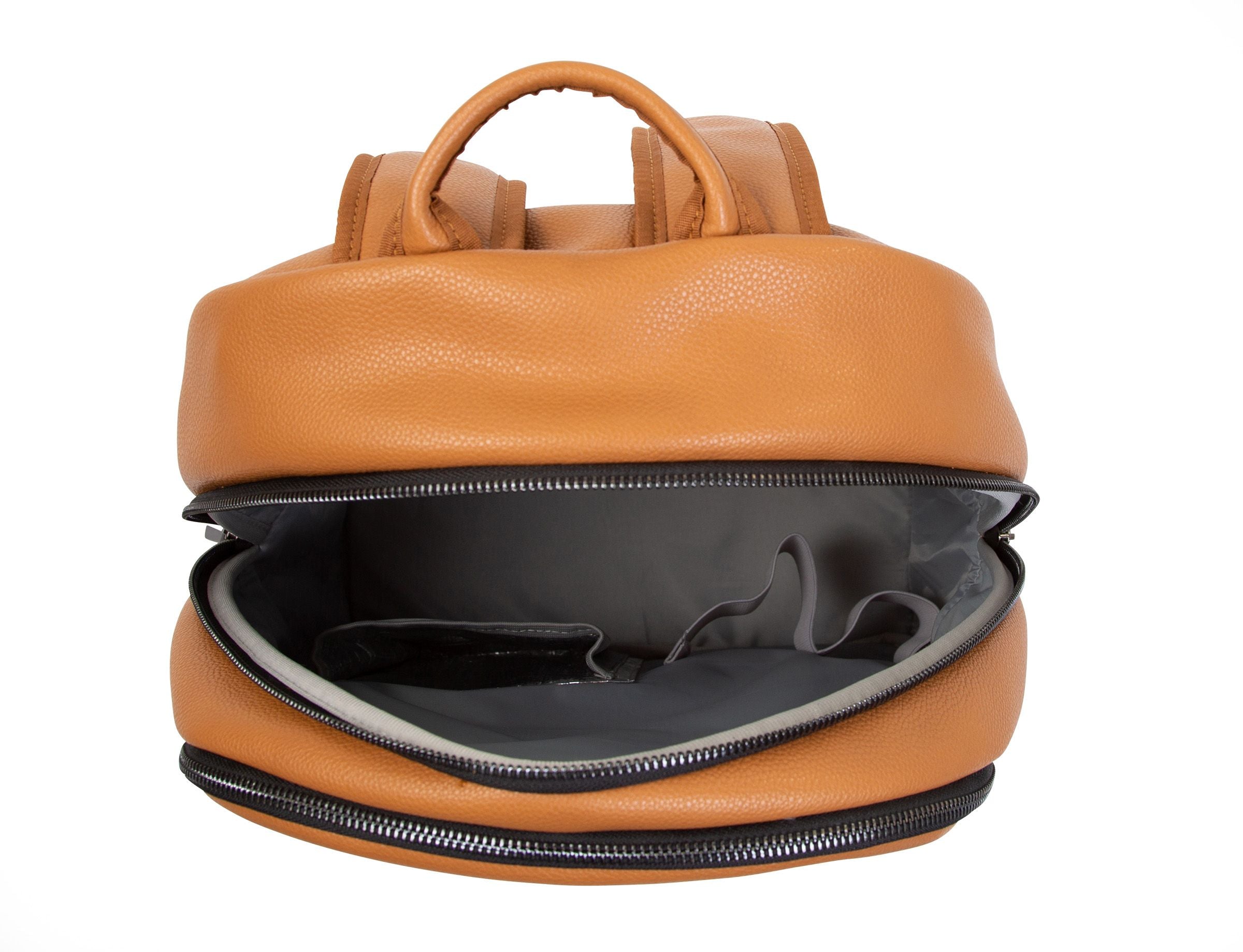 childhome care backpack leather brown Childhome Care Backpack Leather-look Brown
