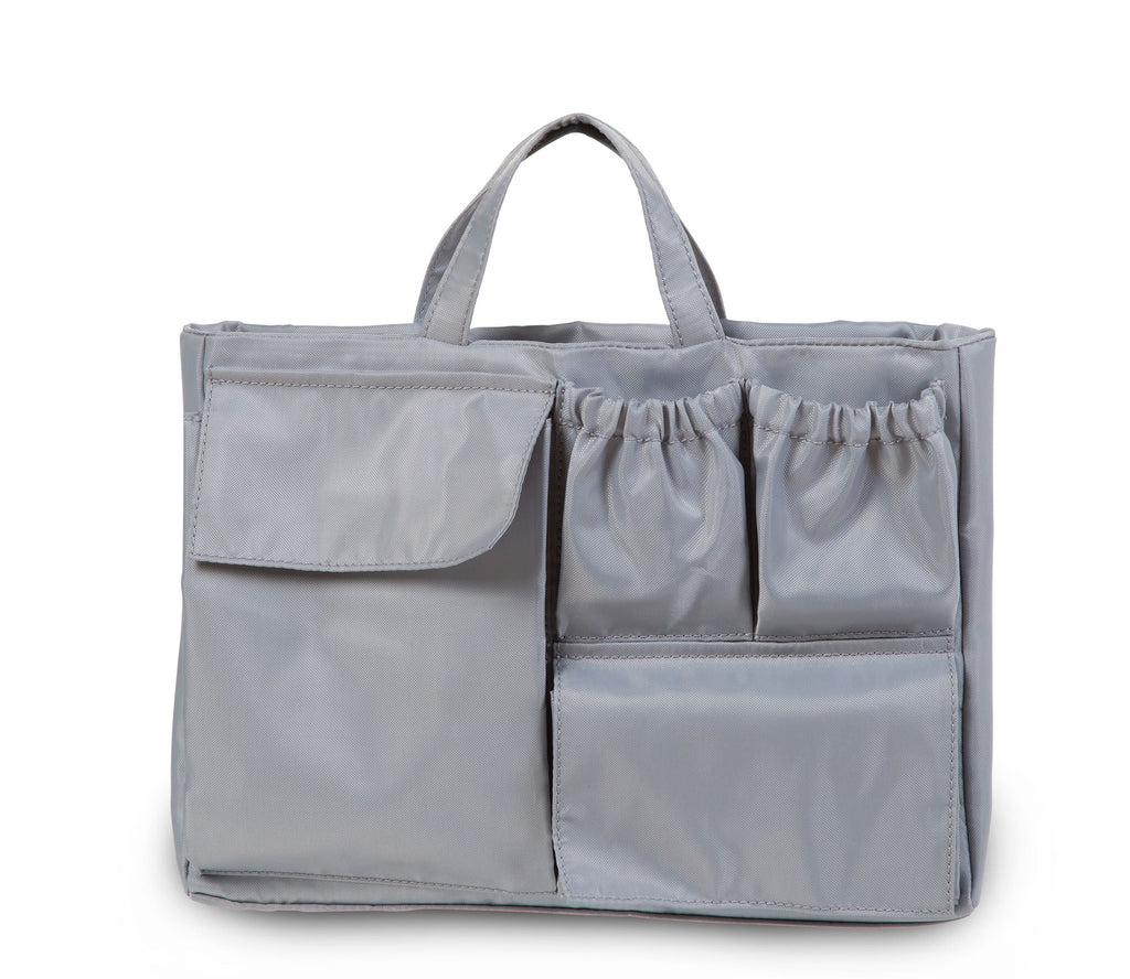 Hi.na V-zip Style Felt Bag and Purse Organizer / Bag Insert 