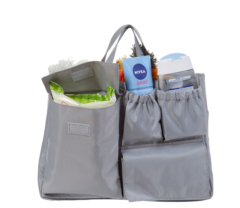 Customizable Felt Tote Bag Organizer, Purse Insert (Handles