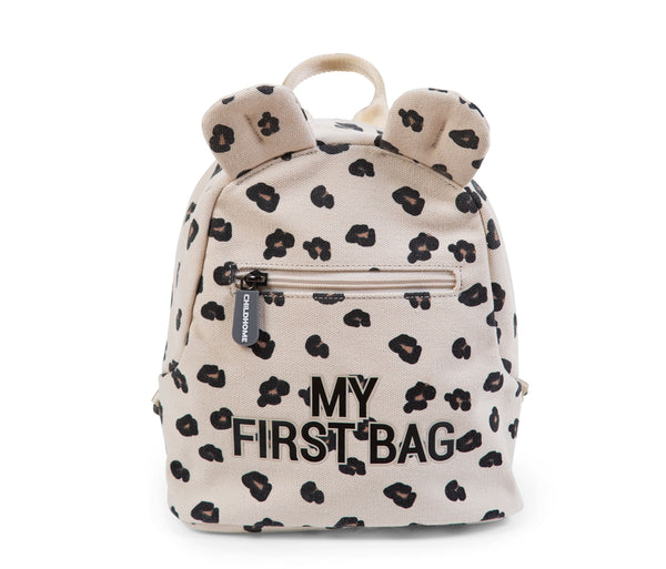 bebe leopard mini backpack Childhome My First Leopard Bag