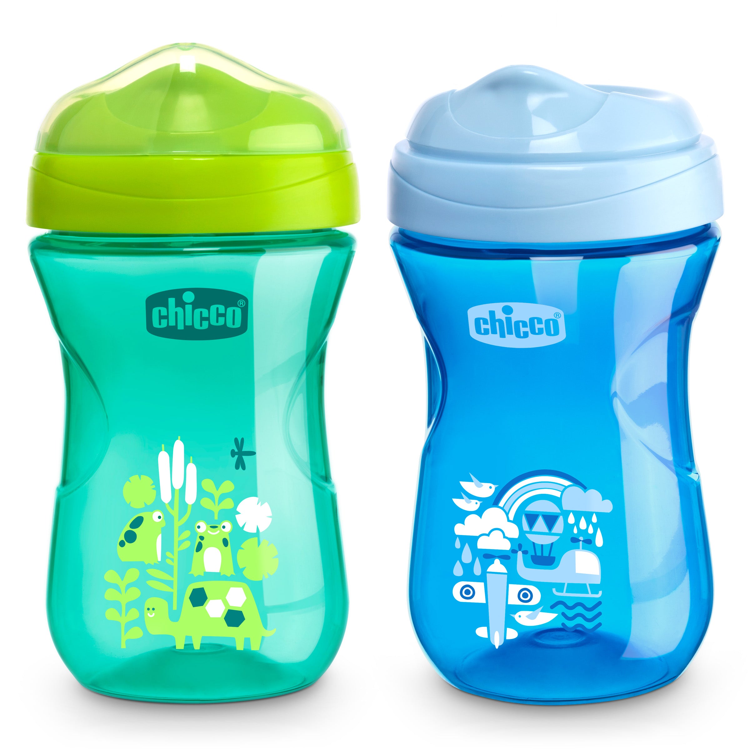 Chicco Rim Spout Trainer Cup 9oz, 9m+ (2pk)