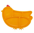 Innobaby Din Din SMART Silicone Suction Divided Plate - Chicken - Mega Babies