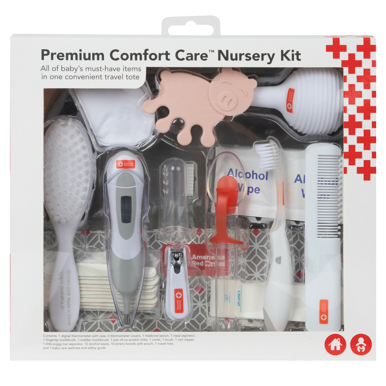 summer infant complete nursery care kit pink white American Red Cross Premium Comfort Care Nursery Kit