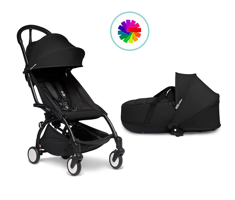 BABYZEN YOYO² Compact Travel Stroller with Bassinet Bundle - Customize Your Own