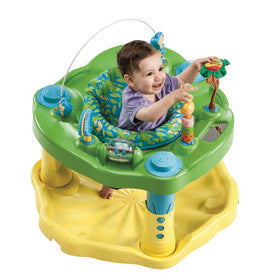 evenflo exersaucer bouncing activity saucer zoo friends Evenflo Zoo Friends Exersaucer DLX