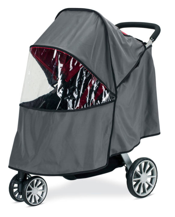 B Agile Double Britax Double Stroller Rain Cover Britax B-Lively