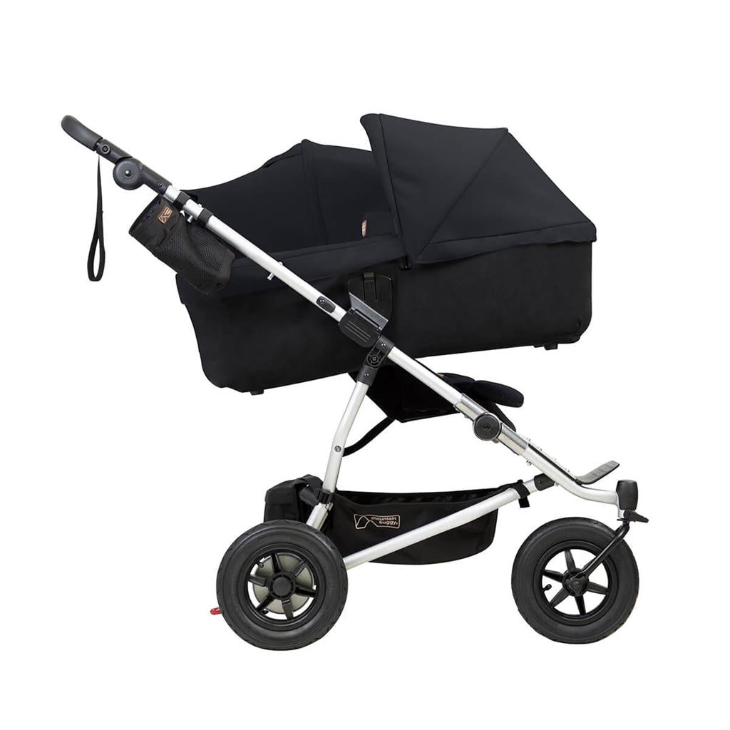 double mountain buggy stroller Mountain Buggy Carrycot Plus for Duet Double Stroller
