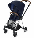 Mega babies' Cybex Mios stroller can recline to multiple positions.