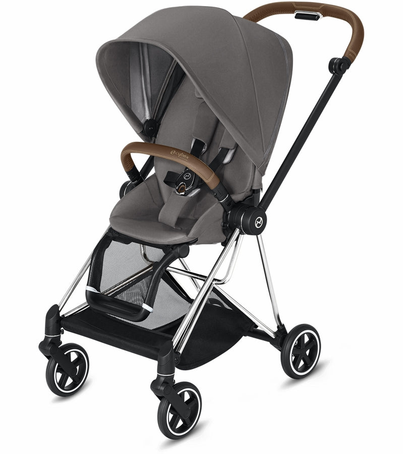 The Cybex Mios Stroller sold by Mega babies comes with a bumper bar.