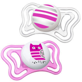 Chicco PhysioForma Light Day & Night Orthodontic Pacifier 6-16m 2pk