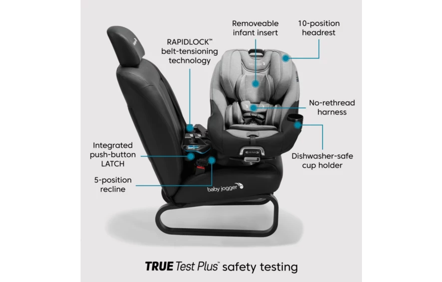 baby jogger infant insert Baby Jogger City Turn Rotating Convertible Car Seat