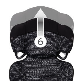 evenflo high chair accessories Evenflo Big Kid LX High Back Booster Car Seat