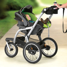 chicco green stroller Chicco TRE Jogging Stroller