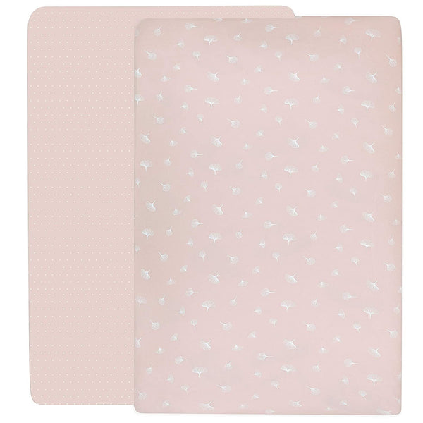 Ely's & Co. Cotton Pack N Play/ Porta Crib Sheet - 2 Pack