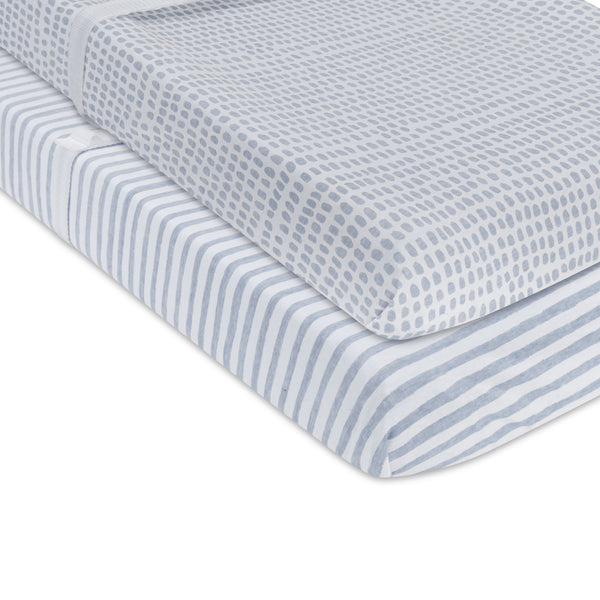 Ely's & Co. Waterproof Cradle Sheet/ Changing Pad Cover - 2 Pack