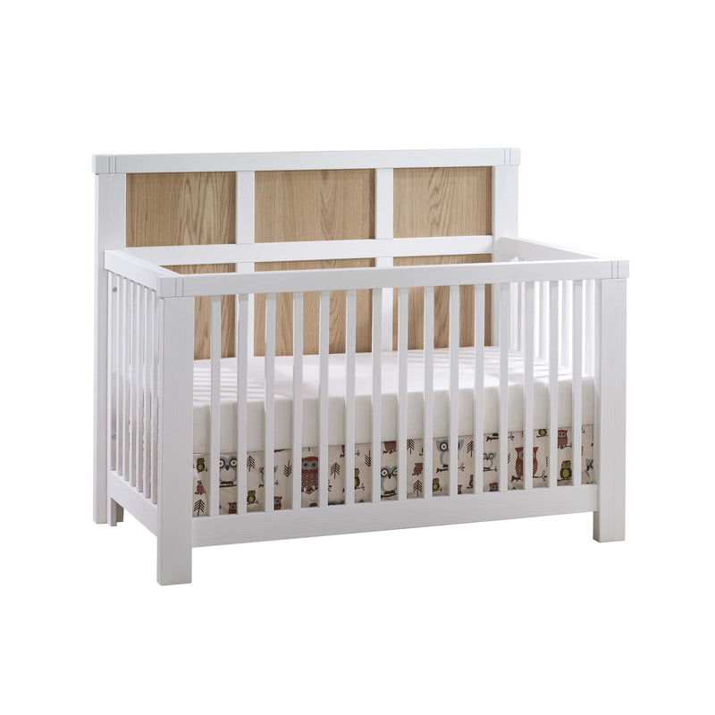 Natart Rustico Moderno ''5-in-1'' Convertible Crib with Wood Panel (w/out rails)