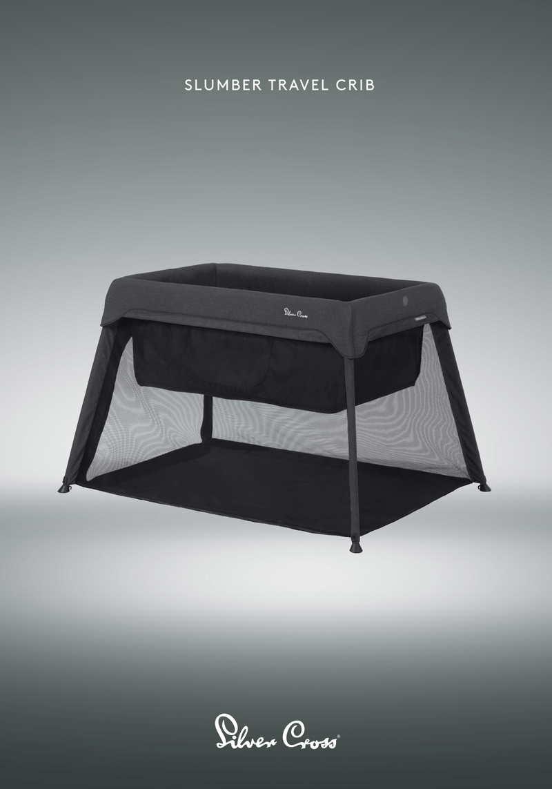 Silver Cross Slumber 3-in-1 Sleep & Go Travel Crib