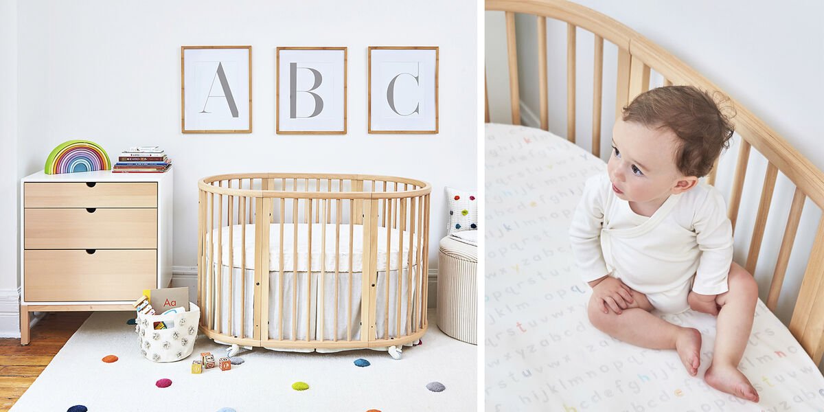 stokke crib sheet Stokke Sleepi Fitted Sheet