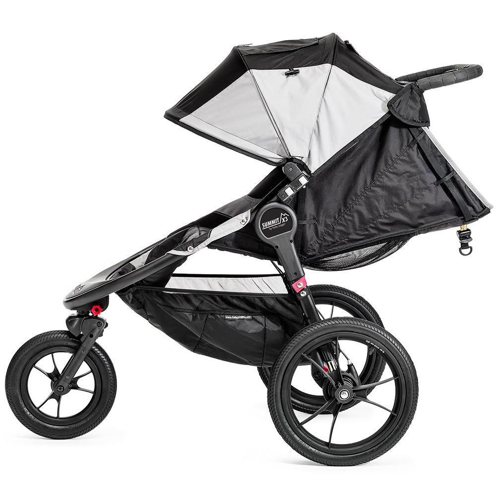 summit jogging stroller Baby Jogger Summit X3 Jogging Stroller (Black & Gray)