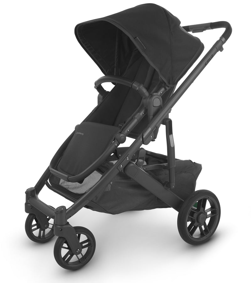 Buy the UPPAbaby CRUZ V2 Stroller - Mega Babies in a contemporary black shade.