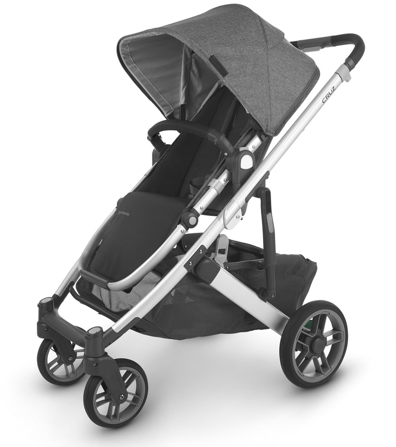 Get your UPPAbaby CRUZ V2 Stroller - 2020 - Mega Babies in a charcoal mélange color.