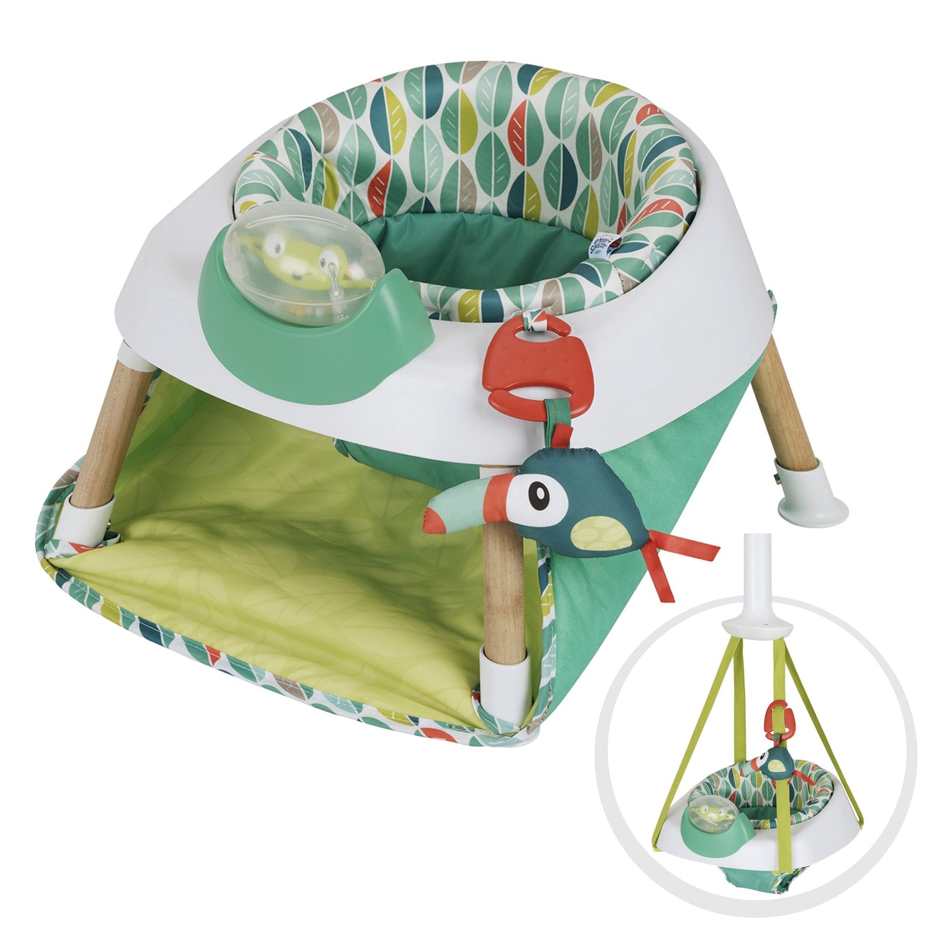 evenflo baby jumper Evenflo ExerSaucer 2-IN-1 Baby Seat + Door Jumper